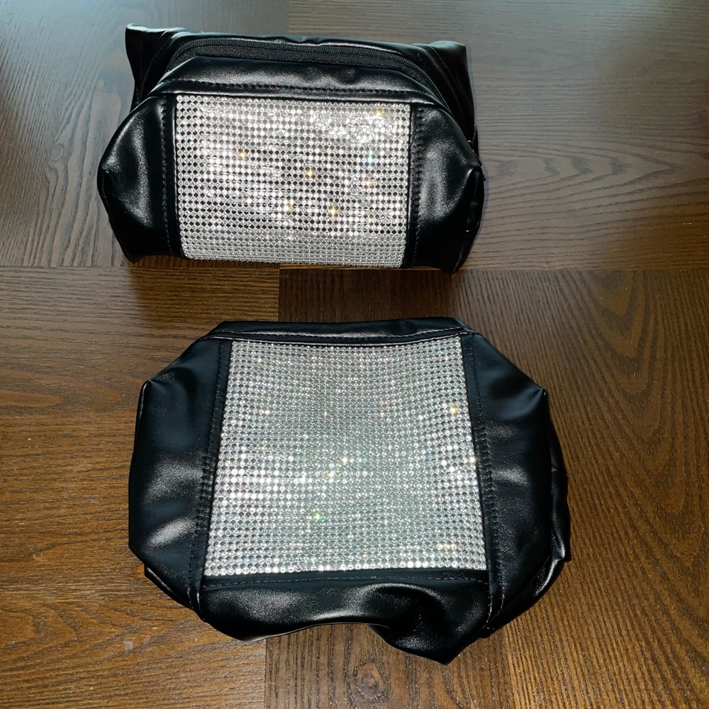 Diamond Studded Makeup Bag